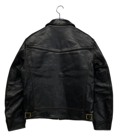 THE FLAT HEAD シングルライダースジャケット ホースハイド FN-LJ-HS メンズ SIZE 38 ザフラットヘッド