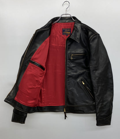 THE FLAT HEAD シングルライダースジャケット ホースハイド FN-LJ-HS メンズ SIZE 38 ザフラットヘッド
