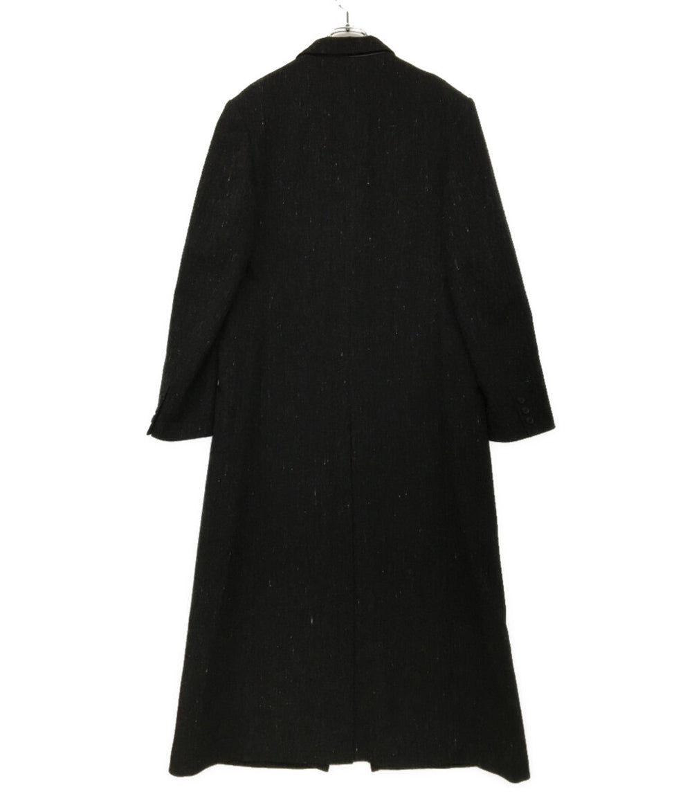 YOHJI YAMAMOTO POUR HOMME コート レザー切替・衿釦止めJ LOOK15 24AW メンズ SIZE 2 ヨウジヤマモトプールオム