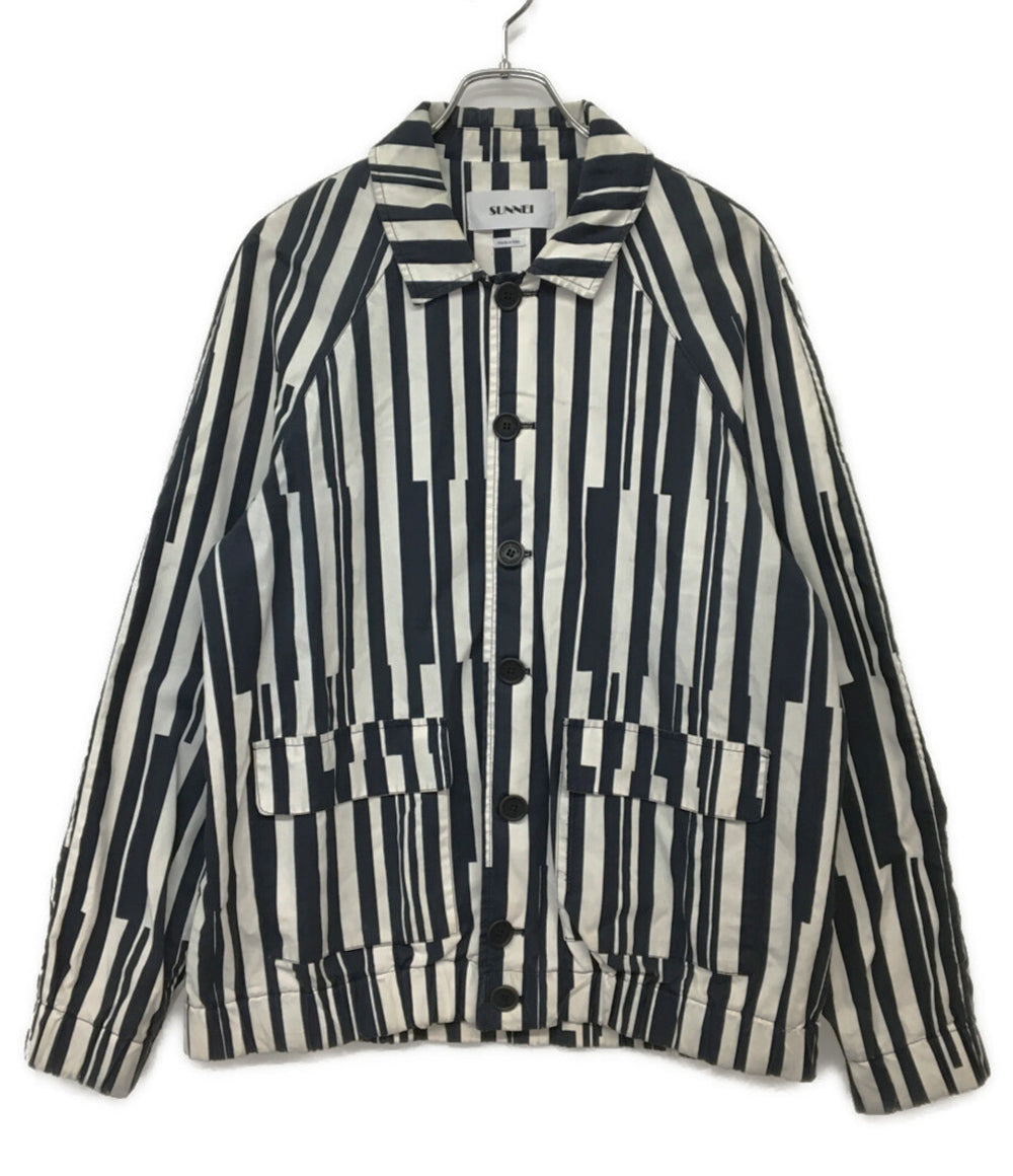 SUNNEI スンネイ ジャケット Stripe setup メンズ SIZE S