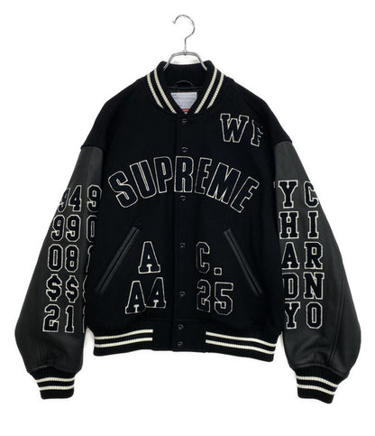 美品 Supreme ジャケット プレイズ バーシティ ジャケット 25aw メンズ SIZE M シュプリーム