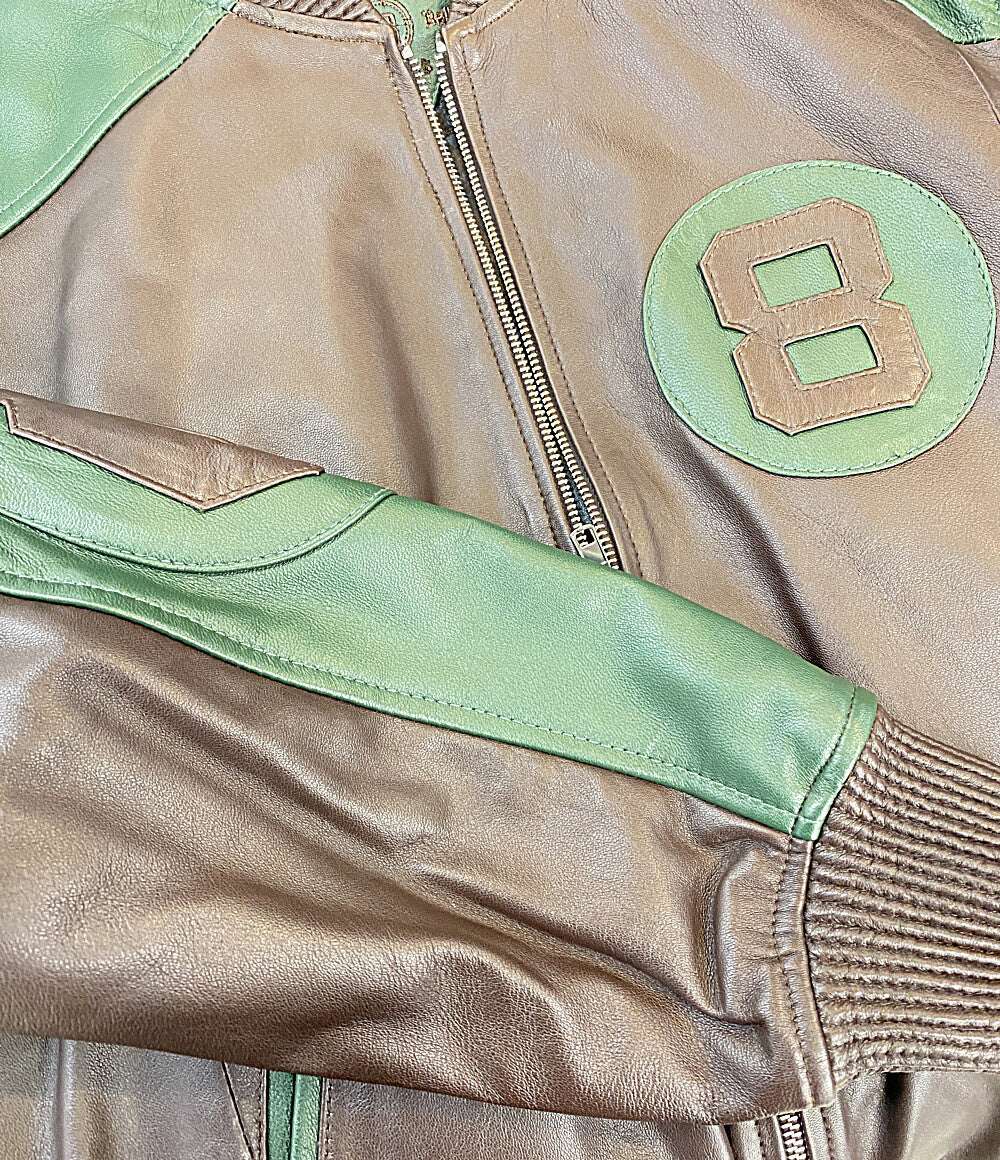 HUDSON OUTERWEAR ハドソンアウターウェア ジャケット 8BALL LEATHER JACKET メンズ SIZE L