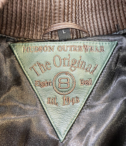 HUDSON OUTERWEAR ハドソンアウターウェア ジャケット 8BALL LEATHER JACKET メンズ SIZE L