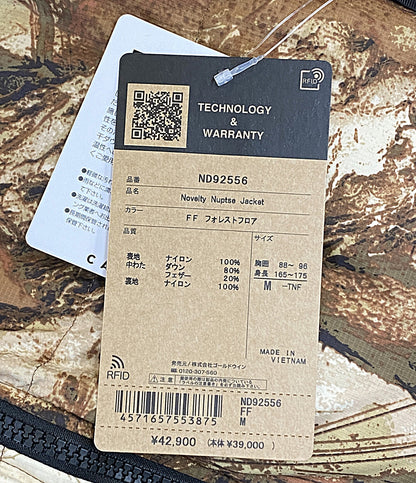 THE NORTH FACE ダウンジャケット Novelty Nuptse Jacket ND92556 メンズ SIZE M ザノースフェイス