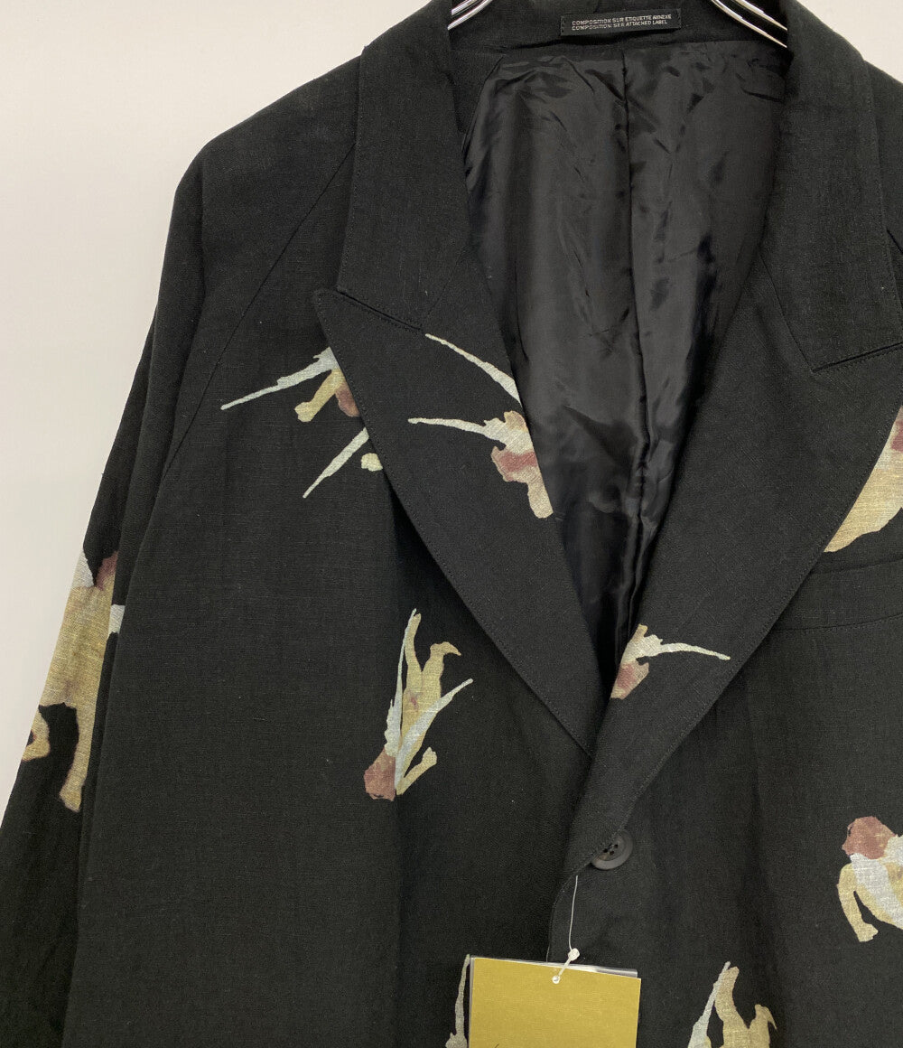 YOHJI YAMAMOTO POUR HOMME ジャケット ANGEL PATTERN DOUBLE FRONT JACKET 24ss メンズ SIZE 3 ヨウジヤマモトプールオム