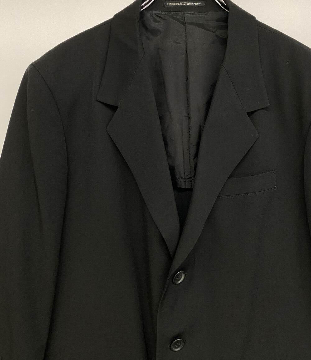 訳あり YOHJI YAMAMOTO POUR HOMME ジャケット WOOL GABARDINE BACK OPENING JACKET 23aw メンズ SIZE 3 ヨウジヤマモトプールオム