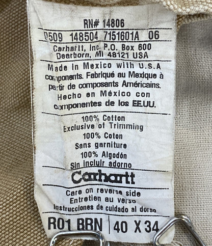 Carhartt ダブルニーオーバーオール メンズ SIZE 40×34 カーハート