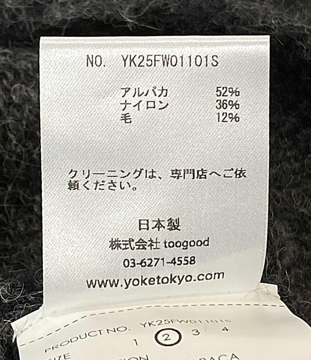 yoke ヨーク カーディガン 3Color Mix Baby Alpaca Cardigan 25AW YK25FW01101S メンズ SIZE 2