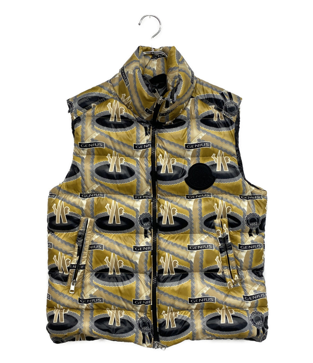 美品 MONCLER ベスト ジーニアス PARKER 20SS F10921A50100 メンズ SIZE 1 モンクレール