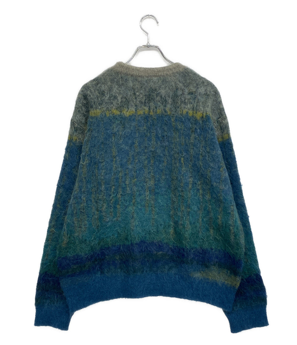 美品 YOKE ヨーク ニット TREE JAQUARD MOHAIR SWEATER 25SS YK25SS0959S メンズ SIZE 2