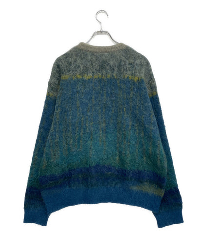 美品 YOKE ヨーク ニット TREE JAQUARD MOHAIR SWEATER 25SS YK25SS0959S メンズ SIZE 2