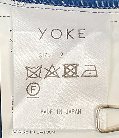 美品 YOKE ヨーク ニット TREE JAQUARD MOHAIR SWEATER 25SS YK25SS0959S メンズ SIZE 2