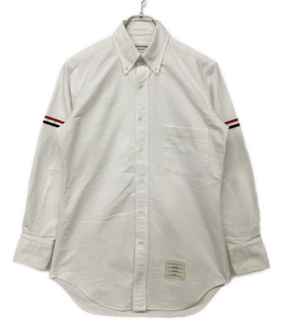 THOM BROWNE トリコロール ボタンダウンシャツ メンズ SIZE 1 トムブラウン