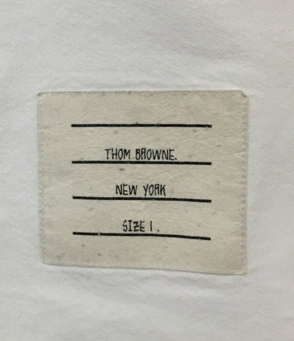 THOM BROWNE トリコロール ボタンダウンシャツ メンズ SIZE 1 トムブラウン