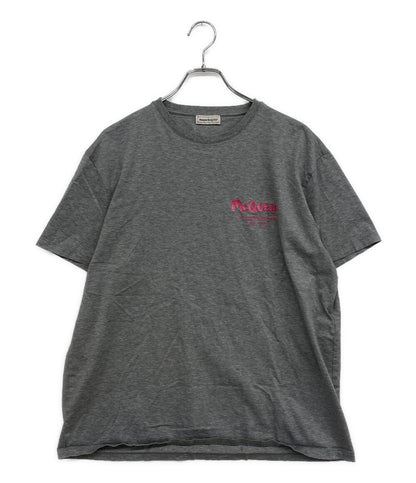 Alexander Mcqueen 半袖Ｔシャツ 刺繍ロゴカットソー メンズ SIZE M アレキサンダーマックイーン