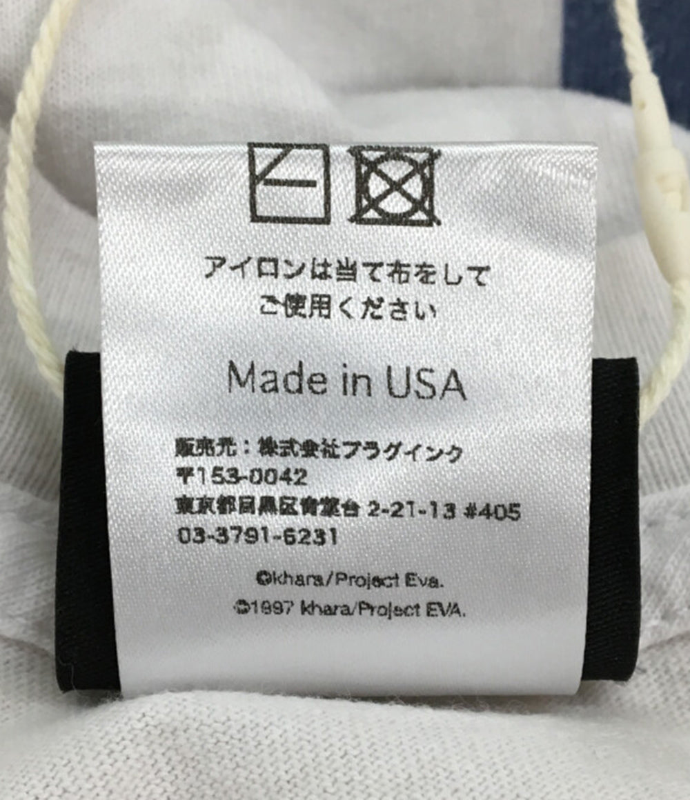 美品 EVANGELION:95 エヴァンゲリオン キュウジュウゴ 半袖Ｔシャツ 0021 T-Shirt メンズ SIZE L