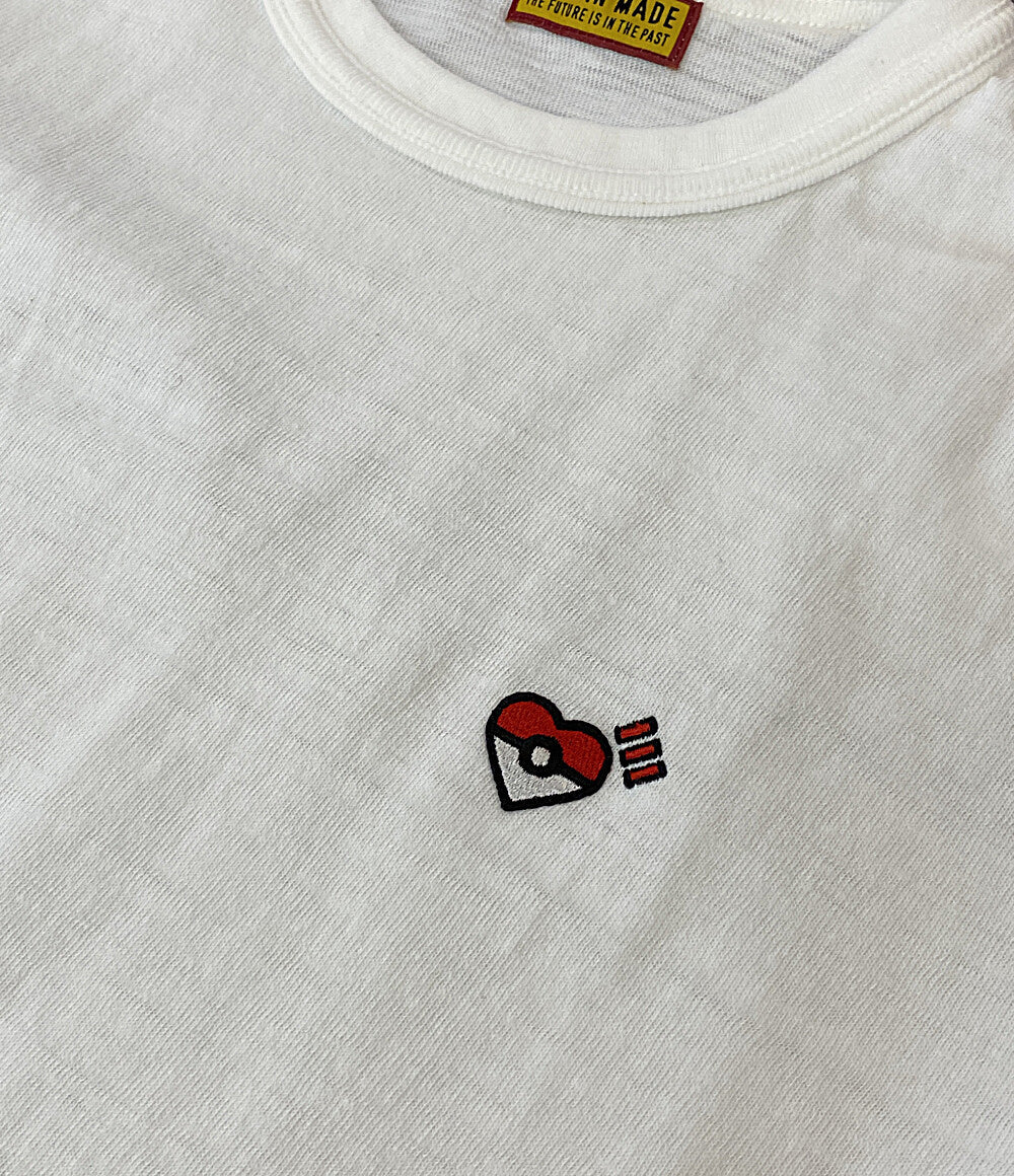 美品 HUMAN MADE 半袖Ｔシャツ pokemon made 胸刺 アンノーン メンズ SIZE L ヒューマンメード