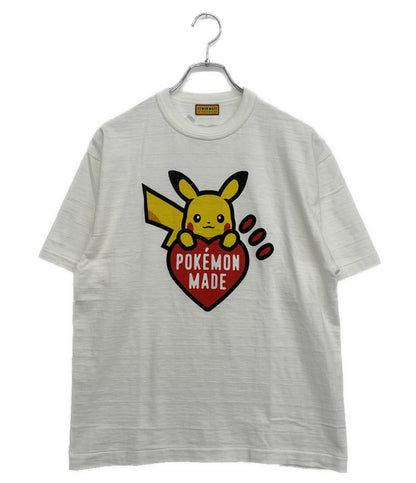 美品 HUMAN MADE 半袖Ｔシャツ pokemon made ピカチュウ メンズ SIZE L ヒューマンメード