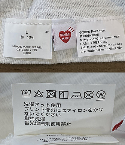 美品 HUMAN MADE 半袖Ｔシャツ pokemon made ピカチュウ メンズ SIZE L ヒューマンメード