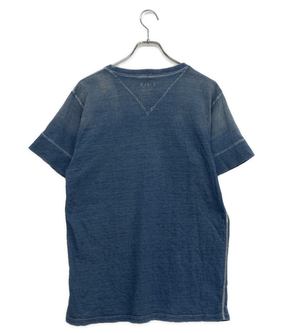 KAPITAL 半袖Ｔシャツ DYED HENLEY COLLAR TEE メンズ SIZE 3 キャピタル