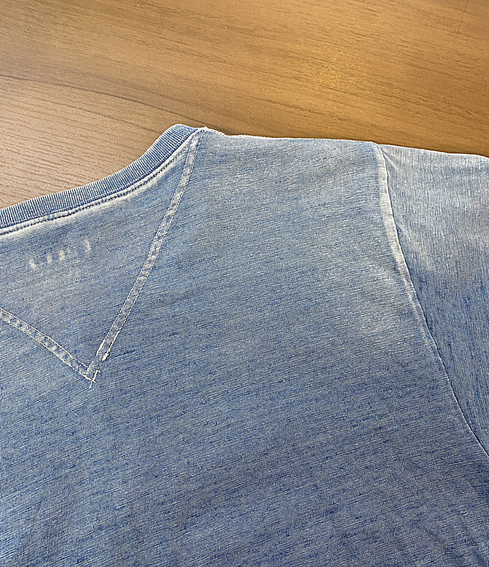 KAPITAL 半袖Ｔシャツ DYED HENLEY COLLAR TEE メンズ SIZE 3 キャピタル