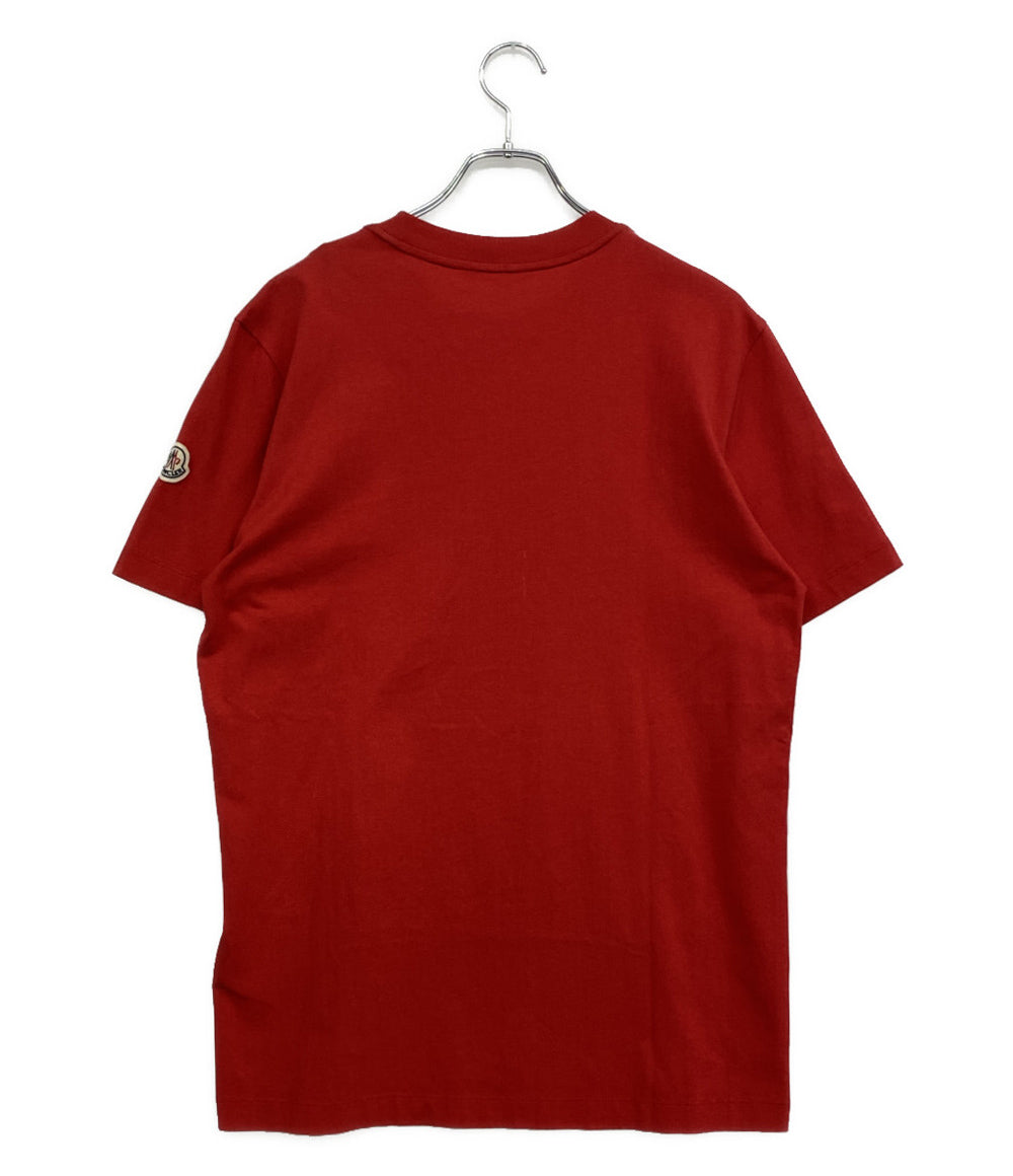 MONCLER 半袖Ｔシャツ フラワーデザインクルーネックカットソー C-SCOM-22-43250-M メンズ SIZE M モンクレール