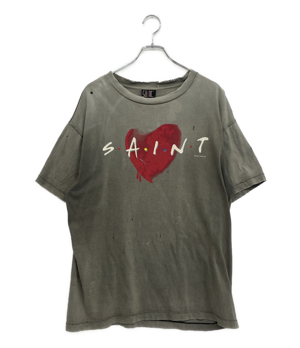 Saint Michael セントマイケル 半袖Ｔシャツ ハート Tee 22AW SM-A22-0000-004 メンズ SIZE L