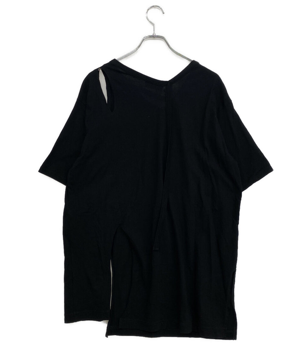 YOHJI YAMAMOTO POUR HOMME 半袖Ｔシャツ SINGLE JERSEY BINDER V NECK T 25SS HP-T33-082 メンズ SIZE 3 ヨウジヤマモトプールオム
