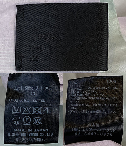 N.HOOLYWOOD Compile Line 半袖シャツ PULLOVER HALF SLEEVE SHIRT 25SS 2251-SH56-011 メンズ SIZE 40 ミスターハリウッドコンパイルライン