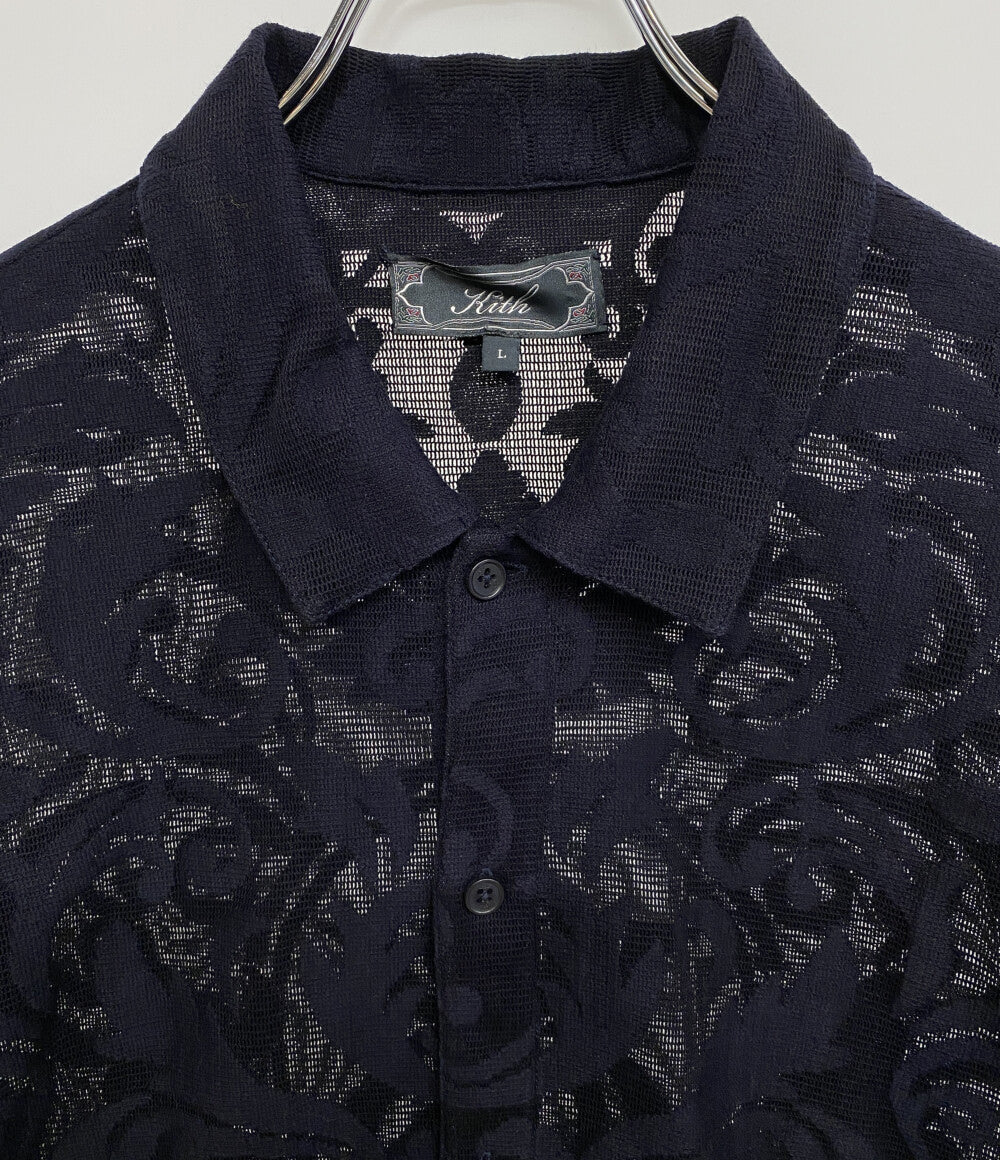 KITH キス 半袖シャツ Lace Reade Shirt 25SS メンズ SIZE L