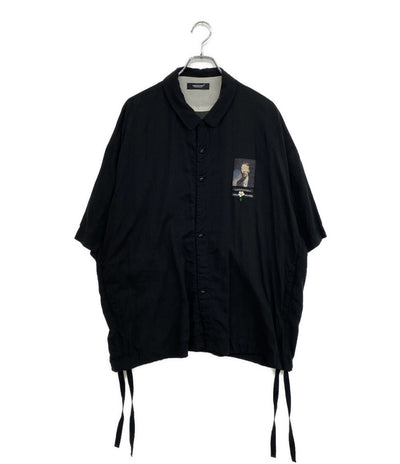 UNDERCOVER 半袖シャツ パッチデザインドローコードシャツ 25SS UC1E4401-2 メンズ SIZE 3 アンダーカバー