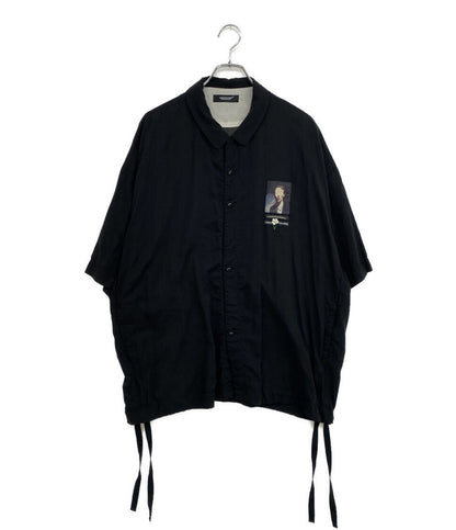 UNDERCOVER 半袖シャツ パッチデザインドローコードシャツ 25SS UC1E4401-2 メンズ SIZE 3 アンダーカバー