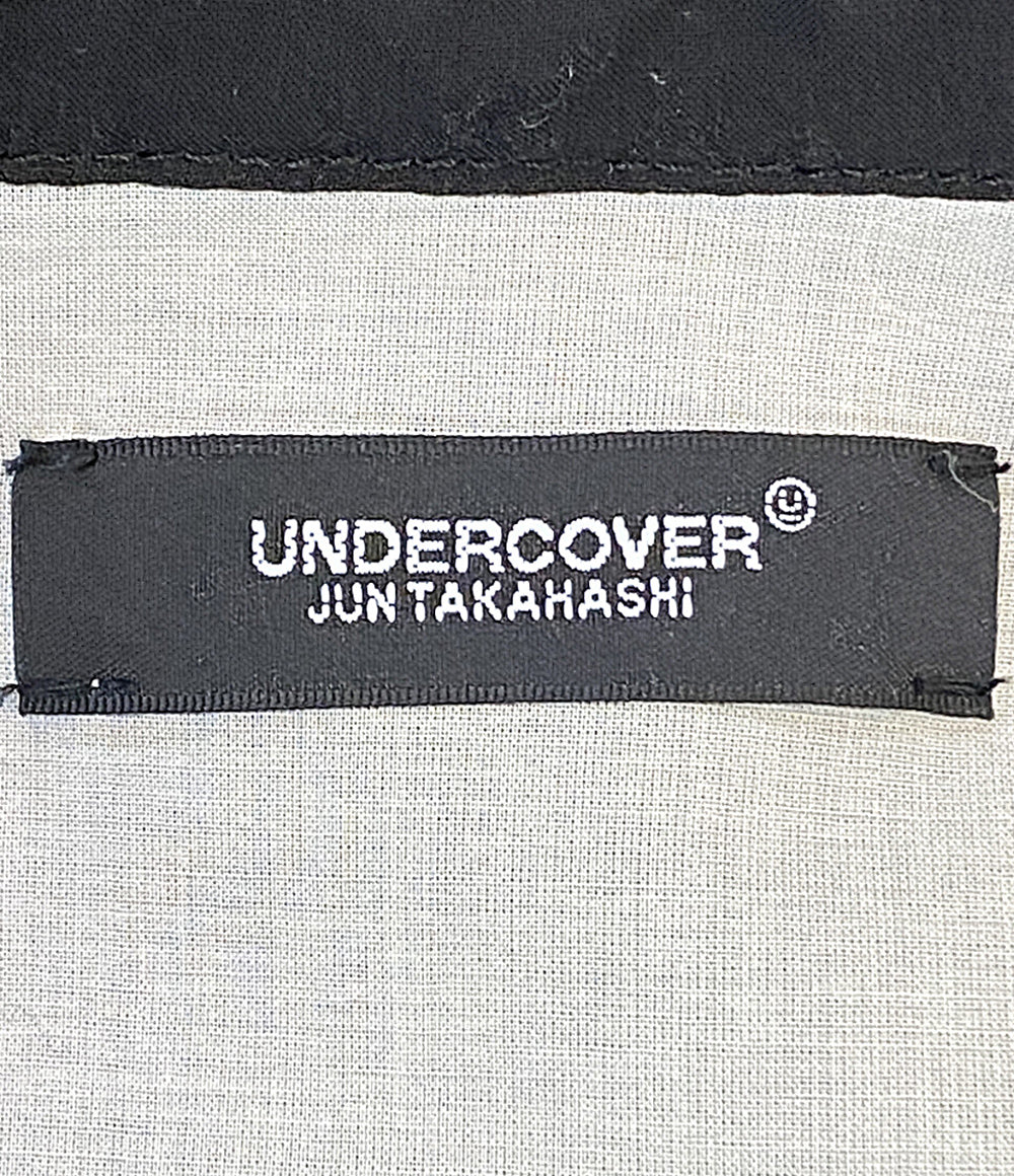 UNDERCOVER 半袖シャツ パッチデザインドローコードシャツ 25SS UC1E4401-2 メンズ SIZE 3 アンダーカバー