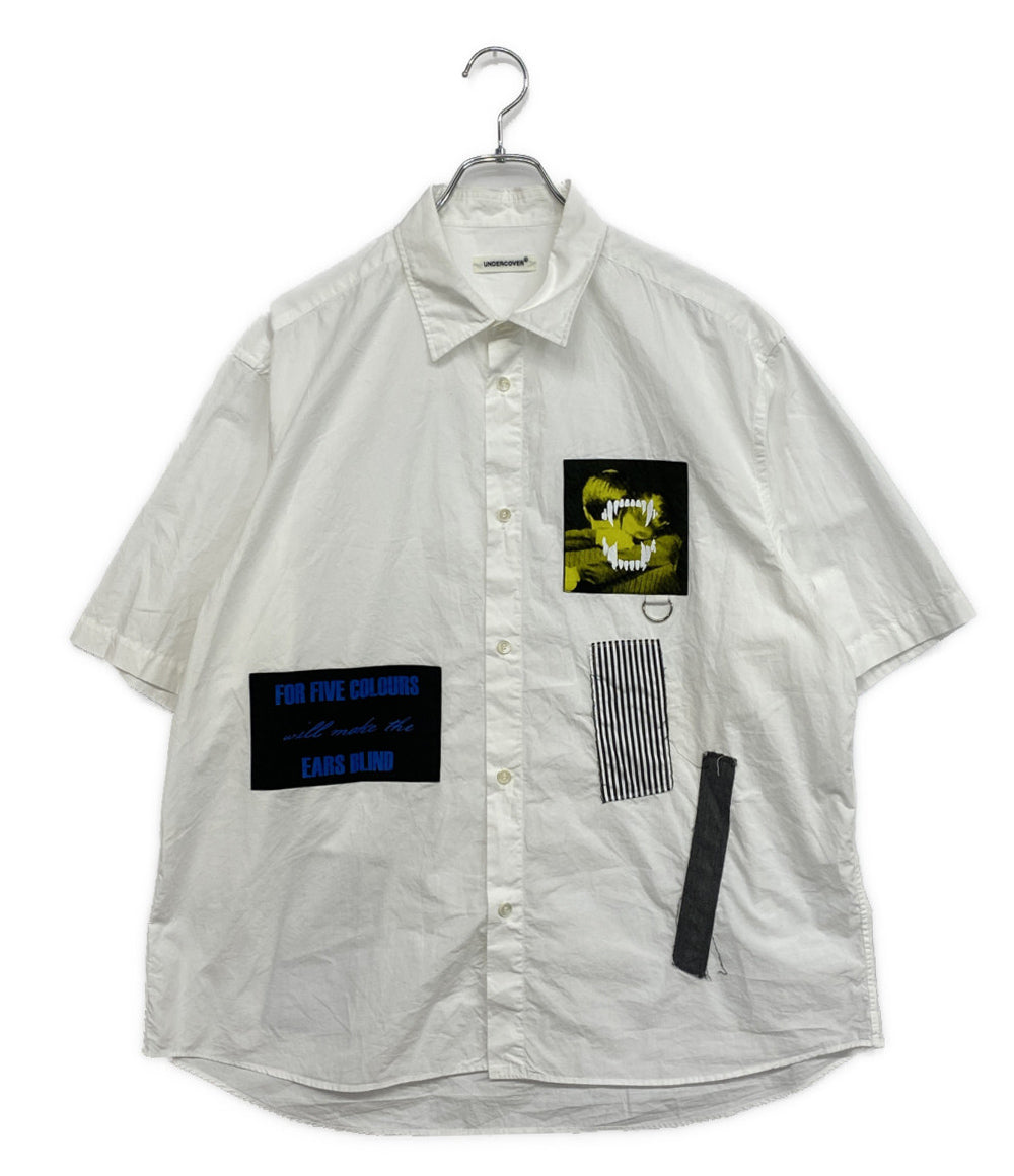 UNDERCOVER 半袖シャツ タイプ ライターランダムパッチ 25SS UP1E4407-1 メンズ SIZE 3 アンダーカバー