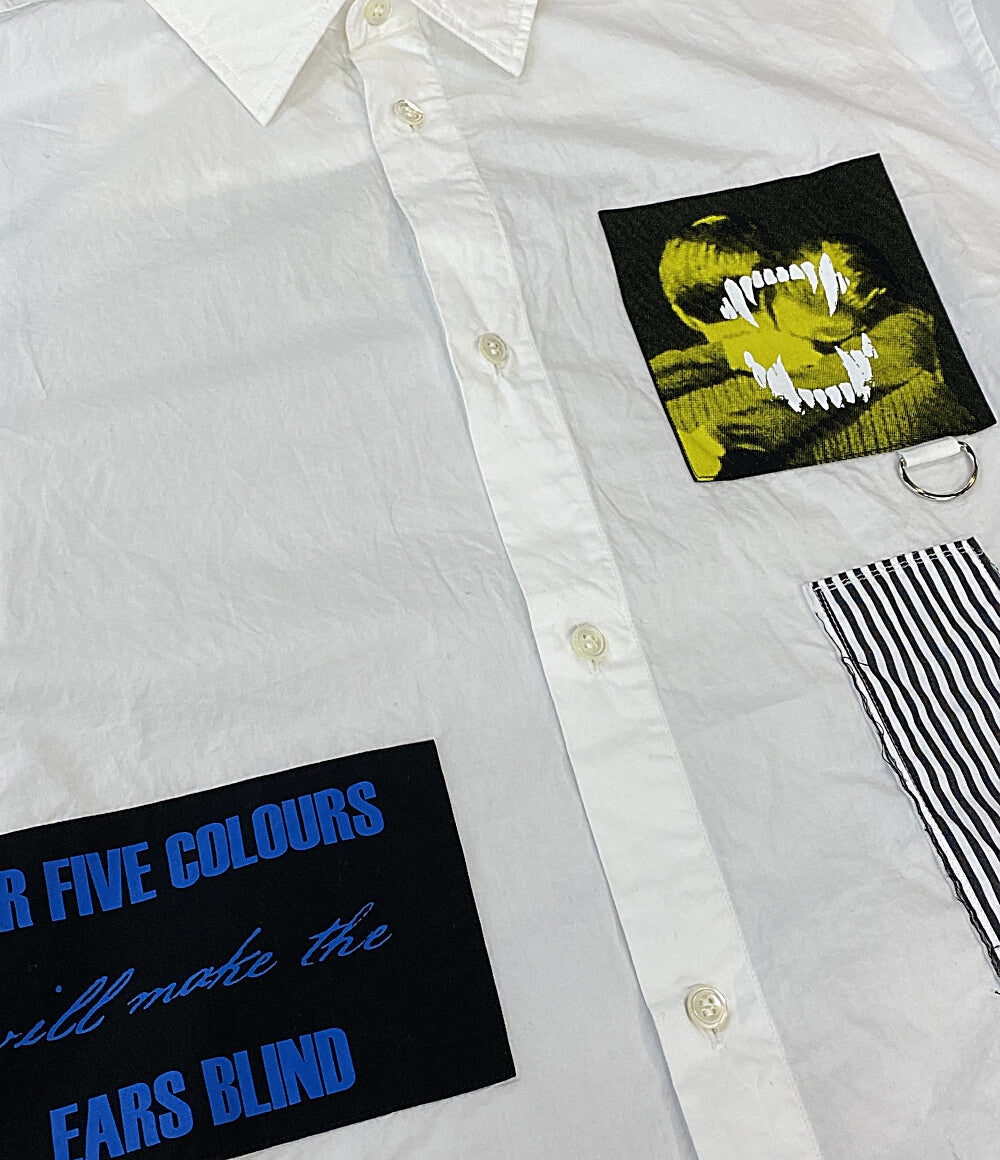 UNDERCOVER 半袖シャツ タイプ ライターランダムパッチ 25SS UP1E4407-1 メンズ SIZE 3 アンダーカバー