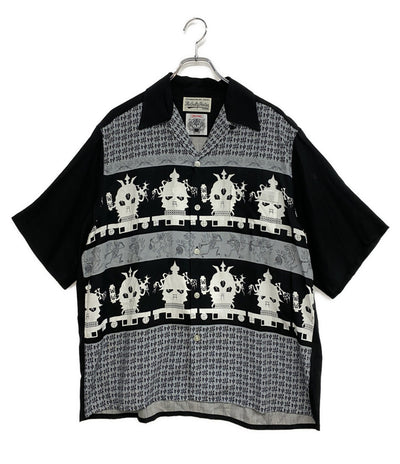 WACKO MARIA×WOLF’S HEAD ウルフズヘッド 半袖シャツ HAWAIIAN SHIRT 24SS メンズ SIZE M ワコマリア