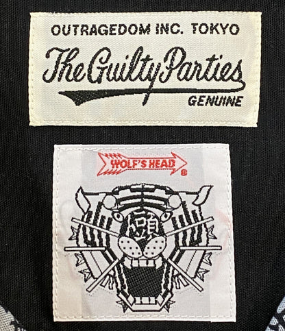 WACKO MARIA×WOLF’S HEAD ウルフズヘッド 半袖シャツ HAWAIIAN SHIRT 24SS メンズ SIZE M ワコマリア