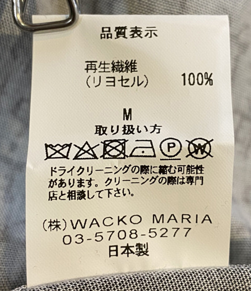 WACKO MARIA×WOLF’S HEAD ウルフズヘッド 半袖シャツ HAWAIIAN SHIRT 24SS メンズ SIZE M ワコマリア
