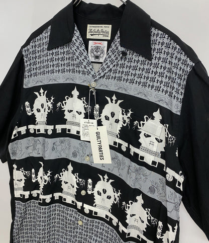 WACKO MARIA×WOLF’S HEAD ウルフズヘッド 半袖シャツ HAWAIIAN SHIRT 24SS メンズ SIZE M ワコマリア