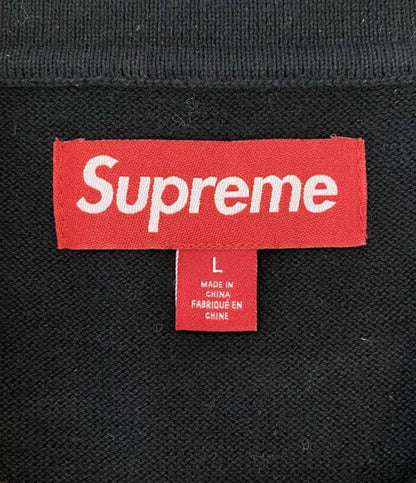 Supreme ニットポロシャツ PLAID KNIT S S POLO 24ss メンズ SIZE L シュプリーム