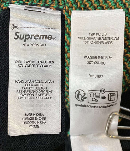 Supreme ニットポロシャツ PLAID KNIT S S POLO 24ss メンズ SIZE L シュプリーム