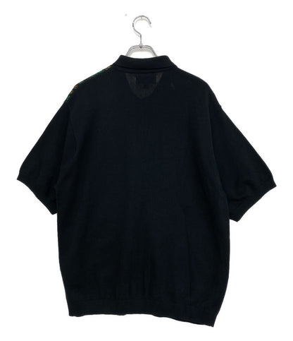 Supreme ニットポロシャツ PLAID KNIT S S POLO 24ss メンズ SIZE L シュプリーム