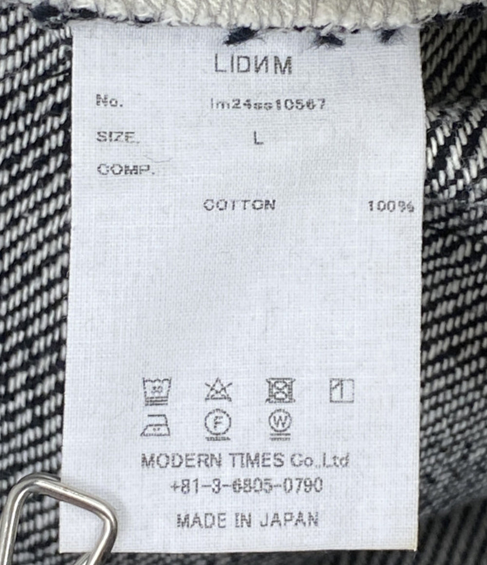 LIDNM リドム デニムパンツ cotton pants IM24SS10567 メンズ SIZE L