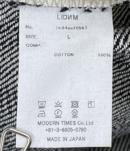 LIDNM リドム デニムパンツ cotton pants IM24SS10567 メンズ SIZE L