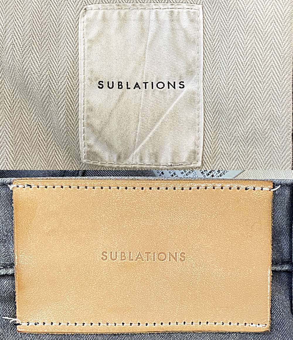 SUBLATIONS サブレーションズ デニムパンツ 24AW S121405 メンズ SIZE 3