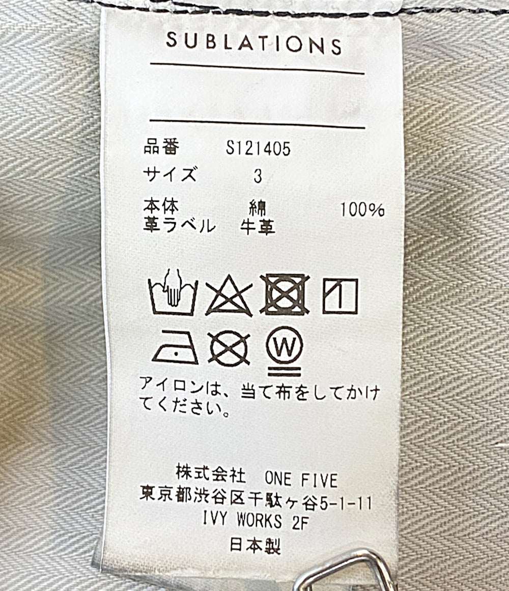 SUBLATIONS サブレーションズ デニムパンツ 24AW S121405 メンズ SIZE 3
