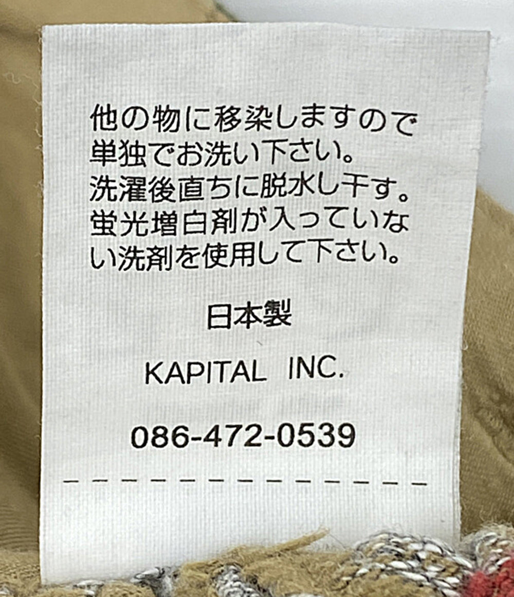KAPITAL ネイティブ柄ワイドショーツ メンズ SIZE XS キャピタル