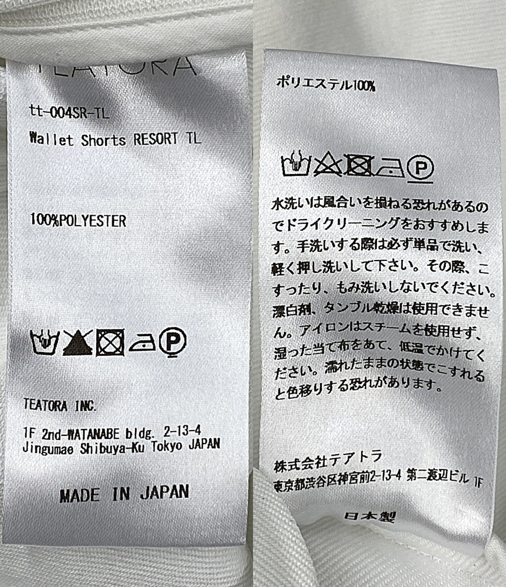 TEATORA ショートパンツ wallet shorts resort TT-004SR-TL メンズ SIZE - テアトラ