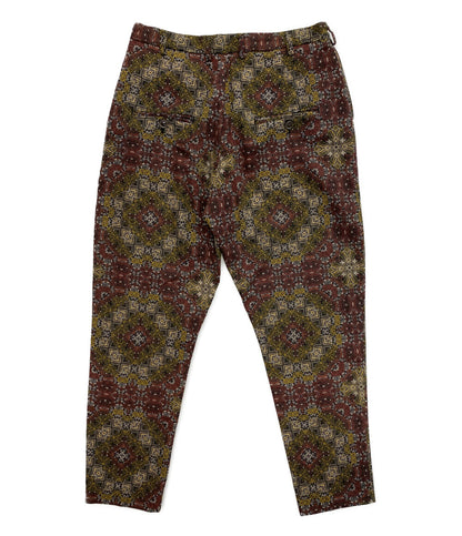 YANTOR ヤントル テーパードパンツ ペイズリー柄 メンズ SIZE M