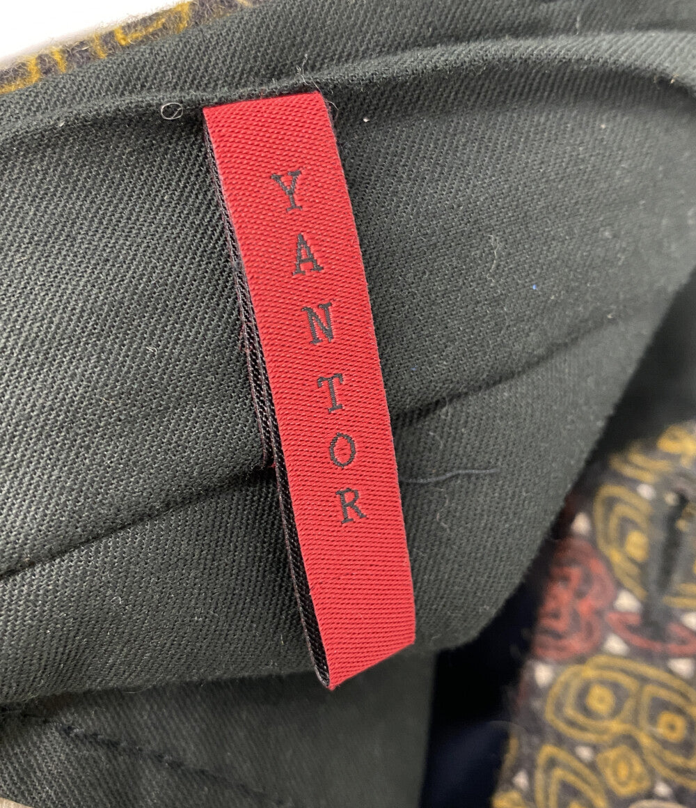 YANTOR ヤントル テーパードパンツ ペイズリー柄 メンズ SIZE M
